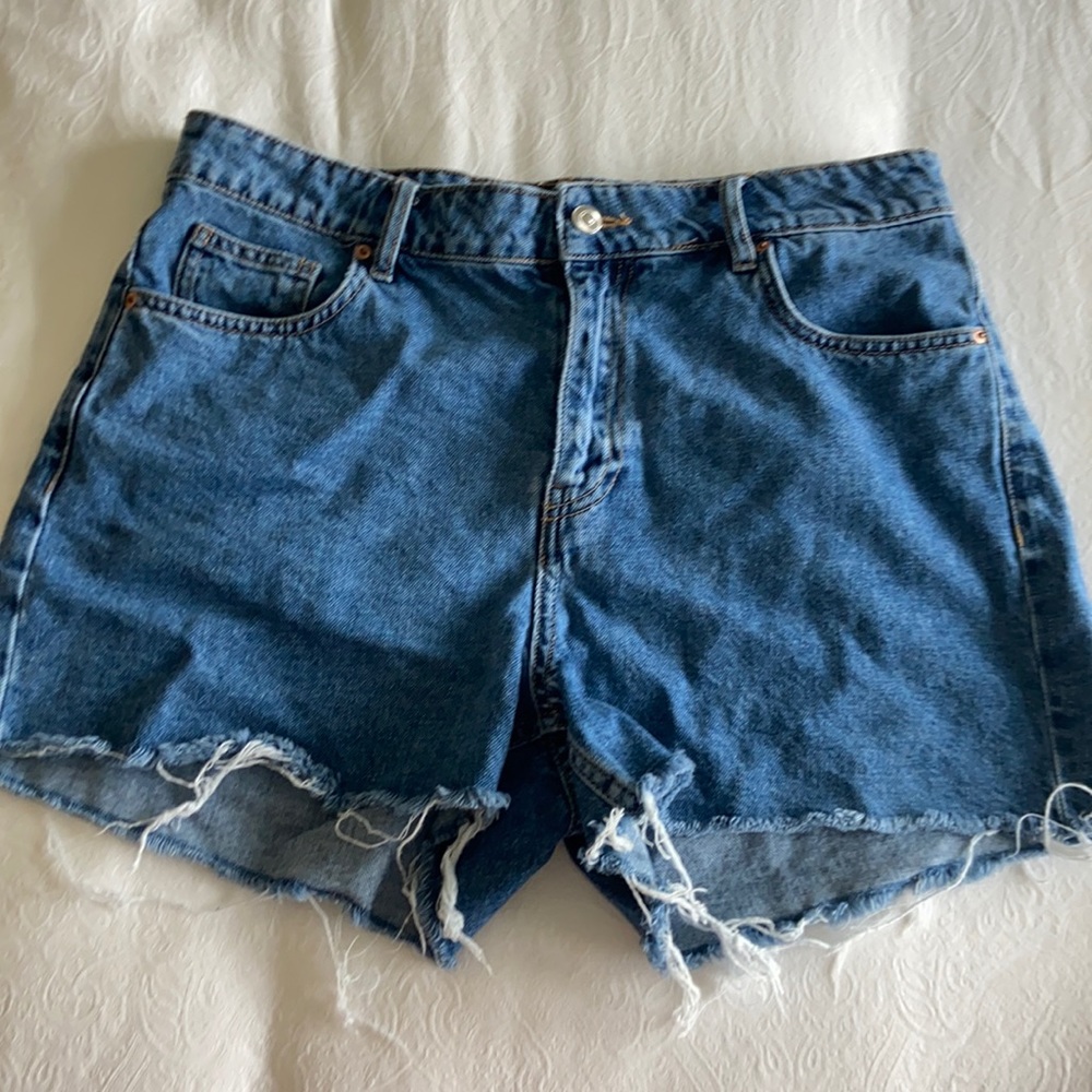 H&M Blue Jean Shorts.